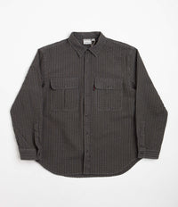 Gramicci OG Seersucker Canyon Shirt - Deep Grey Garment Dyed