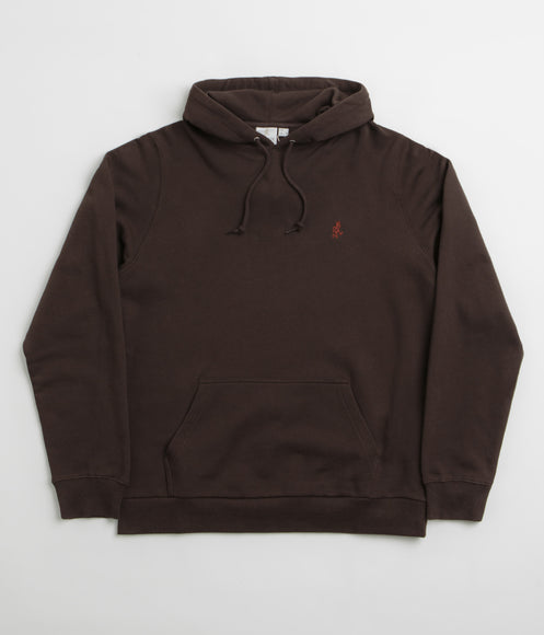 Gramicci One Point Hoodie - Dark Brown