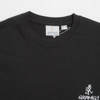 Gramicci One Point Logo T-Shirt - Black thumbnail