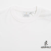 Gramicci One Point Logo T-Shirt - White thumbnail