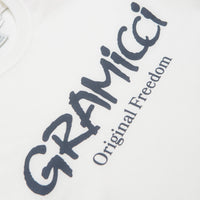 Gramicci Original Freedom Logo T-Shirt - White thumbnail