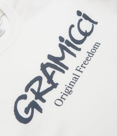 Gramicci Original Freedom Logo T-Shirt - White