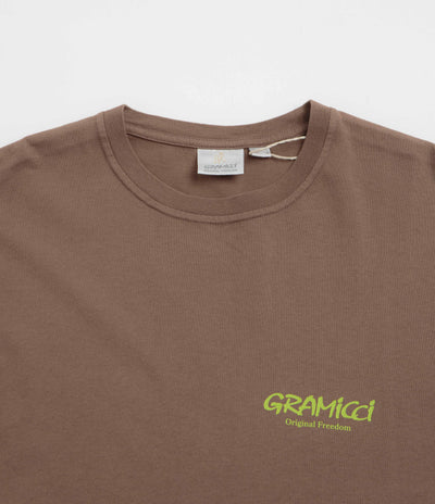 Gramicci Original Freedom T-Shirt - Pigment Brown