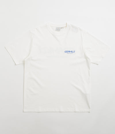 Gramicci Original Freedom T-Shirt - White / Blue