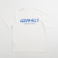 Gramicci Original Freedom T-Shirt - White / Blue thumbnail