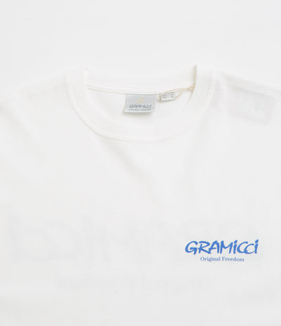 Gramicci Original Freedom T-Shirt - White / Blue