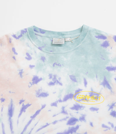 Gramicci Oval Long Sleeve T-Shirt - Blue Tie Dye