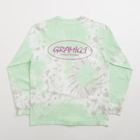 Gramicci Oval Long Sleeve T-Shirt - Green Tie Dye thumbnail