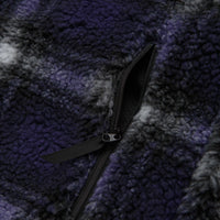 Gramicci Shadow Plaid Sherpa Jacket - Purple Shadow Plaid thumbnail