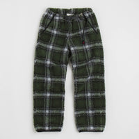 Gramicci Shadow Plaid Sherpa Pants - Olive Shadow Plaid thumbnail