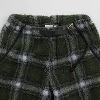 Gramicci Shadow Plaid Sherpa Pants - Olive Shadow Plaid thumbnail