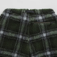 Gramicci Shadow Plaid Sherpa Pants - Olive Shadow Plaid thumbnail