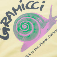 Gramicci Snail T-Shirt - Lemon thumbnail