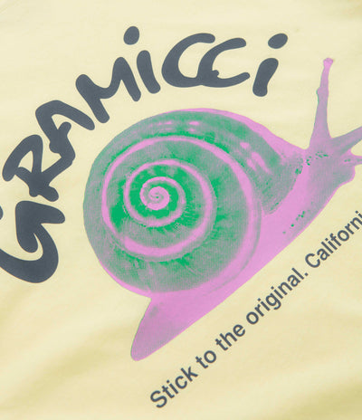 Gramicci Snail T-Shirt - Lemon