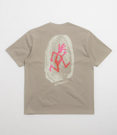 Gramicci Thumbprint T-Shirt - Khaki