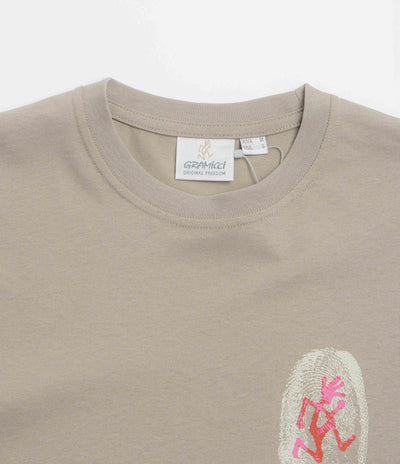 Gramicci Thumbprint T-Shirt - Khaki