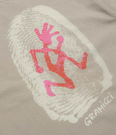 Gramicci Thumbprint T-Shirt - Khaki