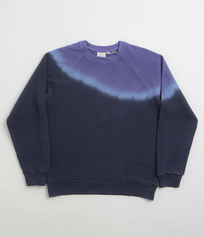 Gramicci Waffle Crewneck Sweatshirt - Gradient Dye