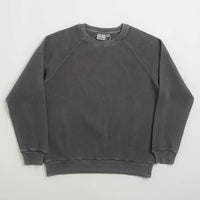 Gramicci Waffle Crewneck Sweatshirt - Pigment Black thumbnail