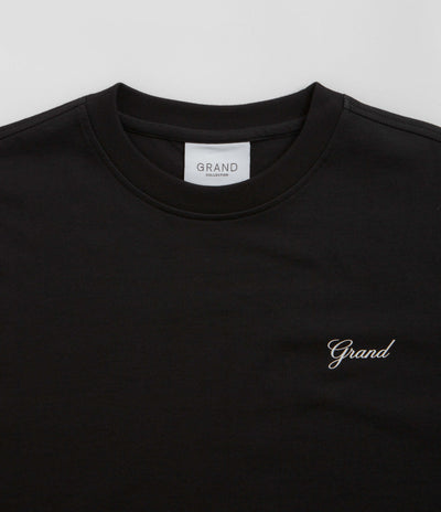 Grand Collection Script T-Shirt - Black / Black