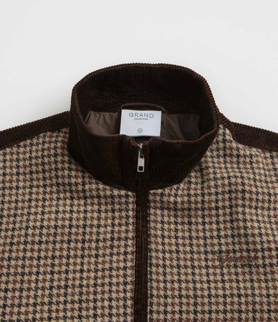 Grand Collection Wool Panel Corduroy Jacket - Multi