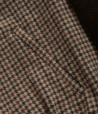 Grand Collection Wool Panel Corduroy Jacket - Multi