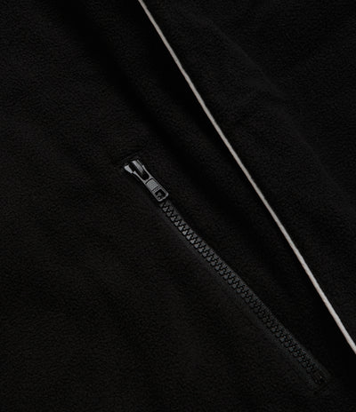 Grand Collection x Umbro 1/4 Zip Micro Fleece - Black / White