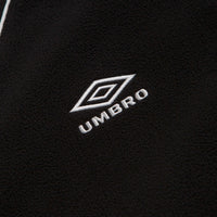 Grand Collection x Umbro 1/4 Zip Micro Fleece - Black / White thumbnail