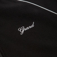 Grand Collection x Umbro 1/4 Zip Micro Fleece - Black / White thumbnail