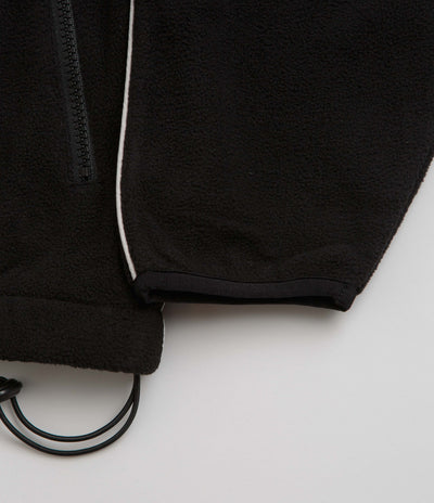 Grand Collection x Umbro 1/4 Zip Micro Fleece - Black / White