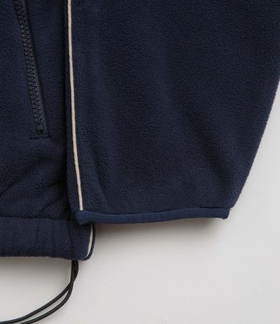 Grand Collection x Umbro 1/4 Zip Micro Fleece - Navy / Cream