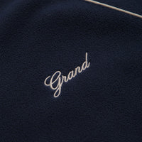 Grand Collection x Umbro 1/4 Zip Micro Fleece - Navy / Cream thumbnail