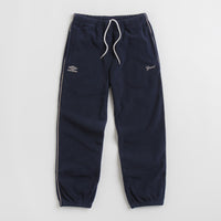 Grand Collection x Umbro Micro Fleece Sweatpants - Navy / Cream thumbnail