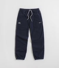 Grand Collection x Umbro Micro Fleece Sweatpants - Navy / Cream