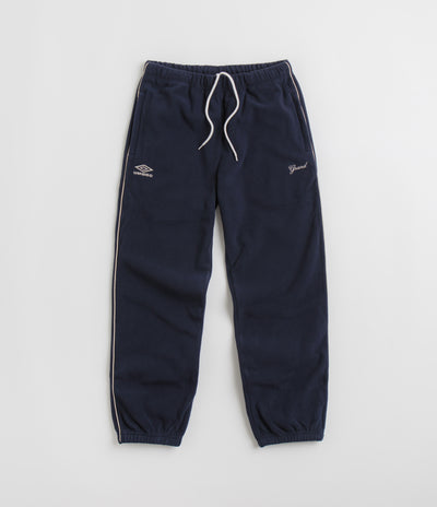 Grand Collection x Umbro Micro Fleece Sweatpants - Navy / Cream