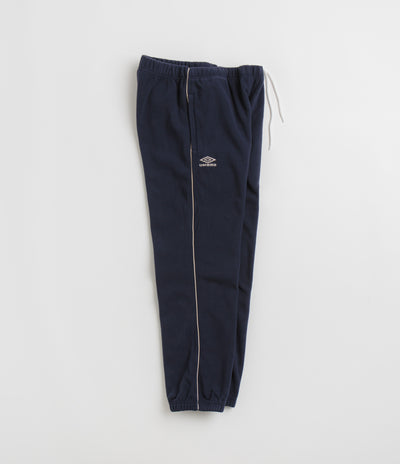 Grand Collection x Umbro Micro Fleece Sweatpants - Navy / Cream