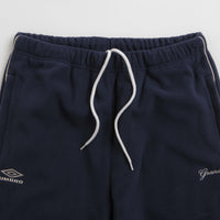 Grand Collection x Umbro Micro Fleece Sweatpants - Navy / Cream thumbnail