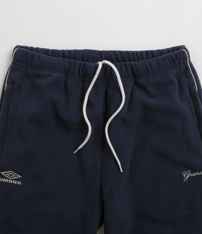 Grand Collection x Umbro Micro Fleece Sweatpants - Navy / Cream