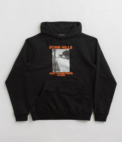 GX1000 Bomb Hills Hoodie - Black / Orange