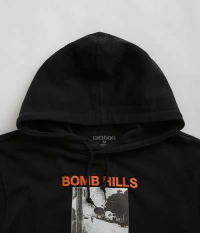 GX1000 Bomb Hills Hoodie - Black / Orange