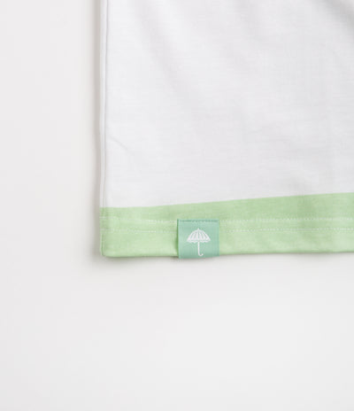 Helas Bateau T-Shirt - White / Pastel Green