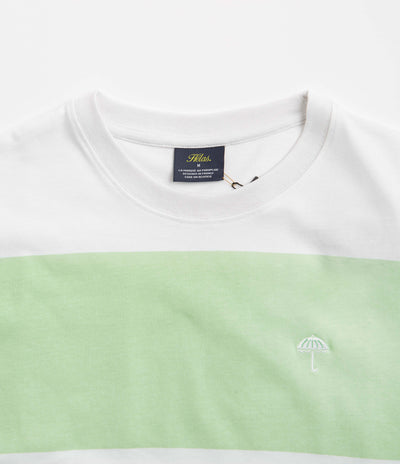 Helas Bateau T-Shirt - White / Pastel Green