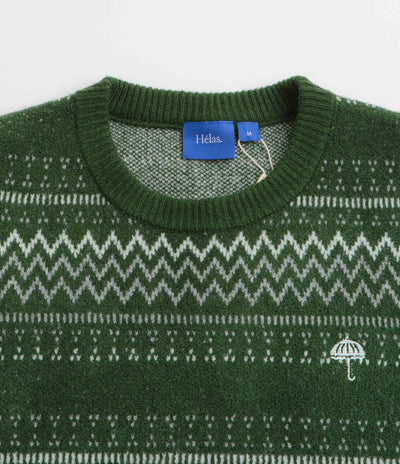 Helas Chalet Crewneck Sweatshirt - Green