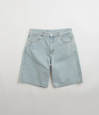 Helas Dieu Grec Jeans Shorts - Light Blue