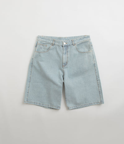 Helas Dieu Grec Jeans Shorts - Light Blue