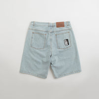 Helas Dieu Grec Jeans Shorts - Light Blue thumbnail