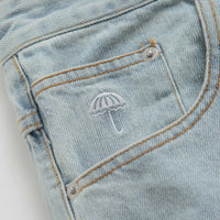 Helas Dieu Grec Jeans Shorts - Light Blue thumbnail