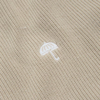 Helas Diploma Quarter Zip Sweatshirt - Beige thumbnail