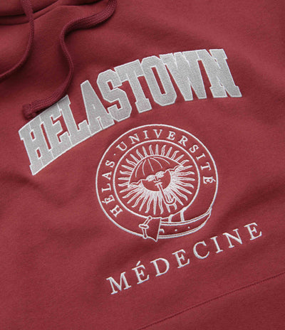 Helas Helastown Hoodie - Burgundy