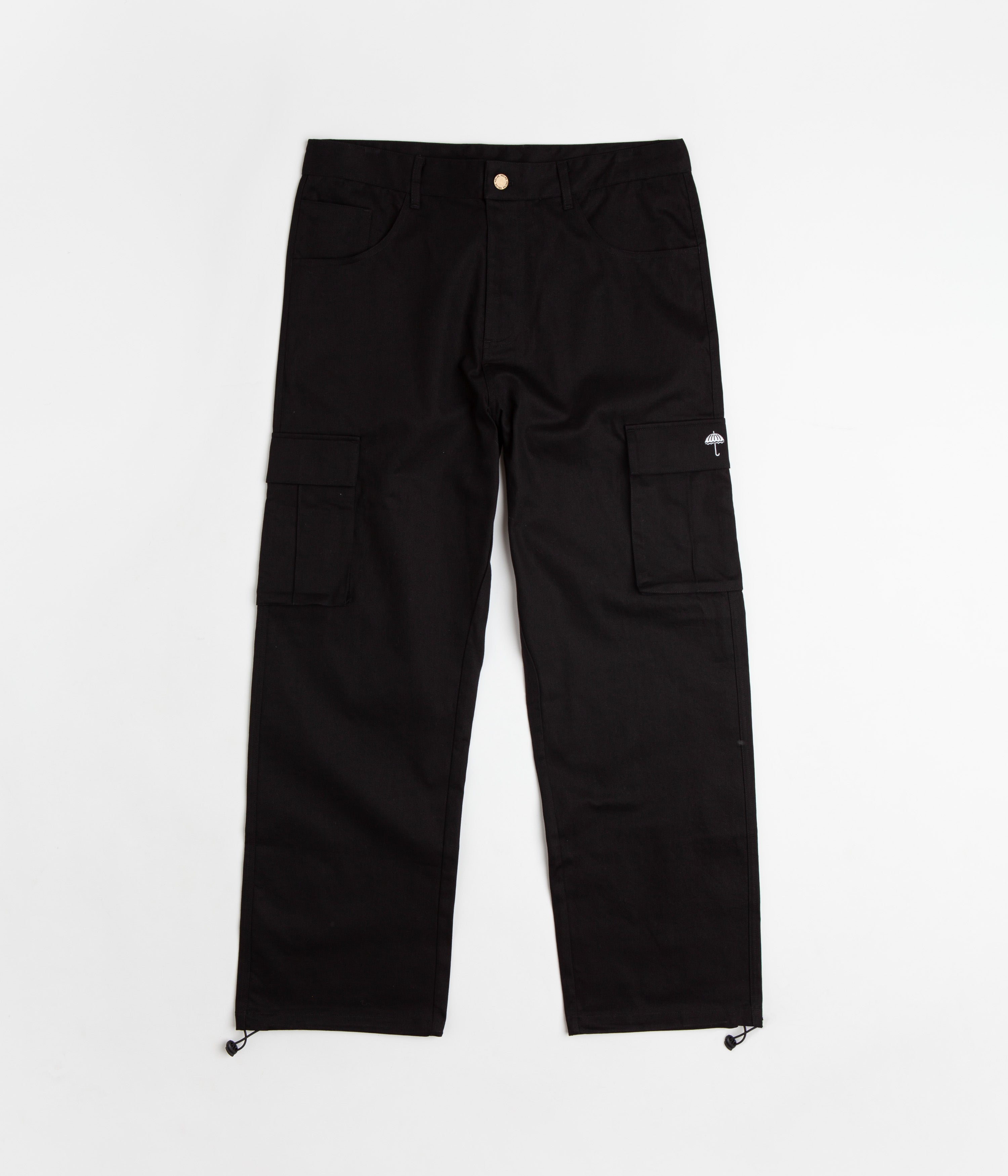 Men's Grain Leather Mcgregor Motorcycle Trousers in Black | Belstaff US